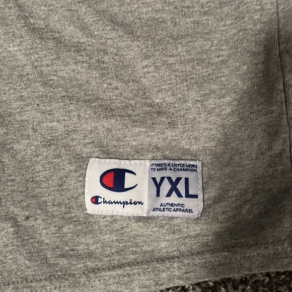 YXL Champion Baseball Tee - Picture 2 of 4